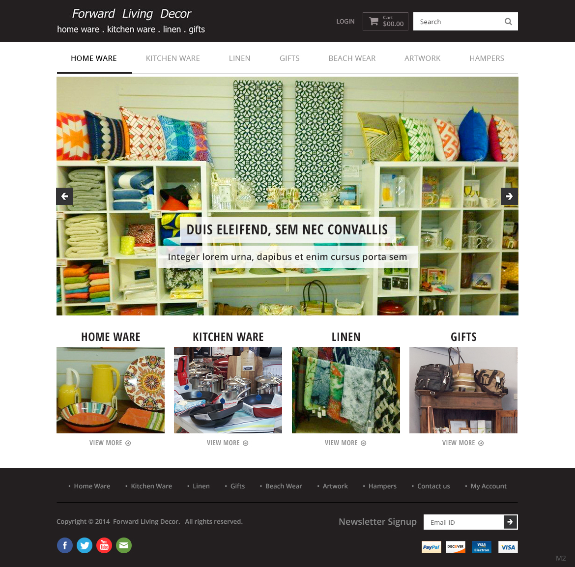 Web Design by pb for FORWARD LIVING DECOR | Design #5174516
