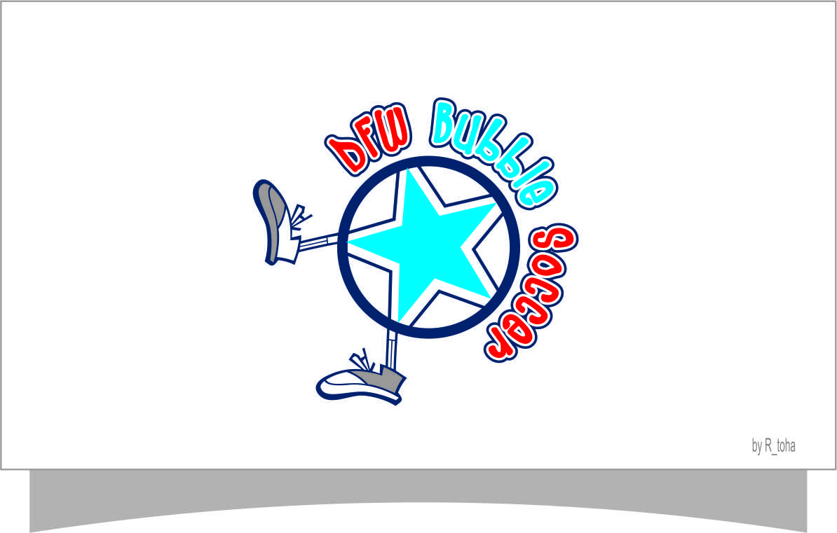 Logo Design by r-toha for DFW Bubble Soccer | Design #5191617