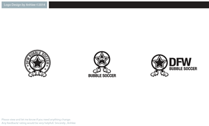 Logo Design by Anhlee for DFW Bubble Soccer | Design: #5229213