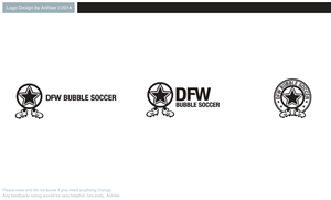 Logo Design by Anhlee for DFW Bubble Soccer | Design: #5233987