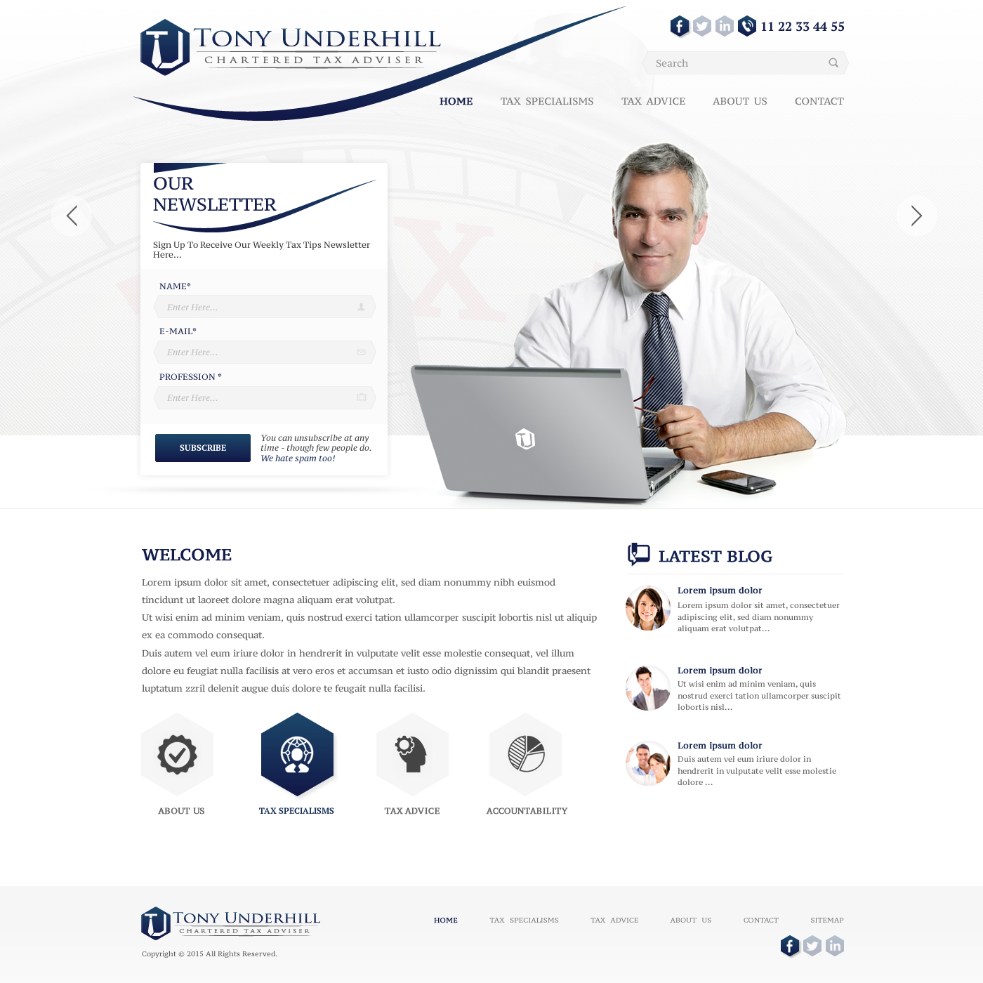 Diseño Web por A.D.S para este proyecto | Diseño #5218349