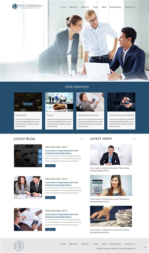 Web Design par pb pour ce projet | Design : #5174577