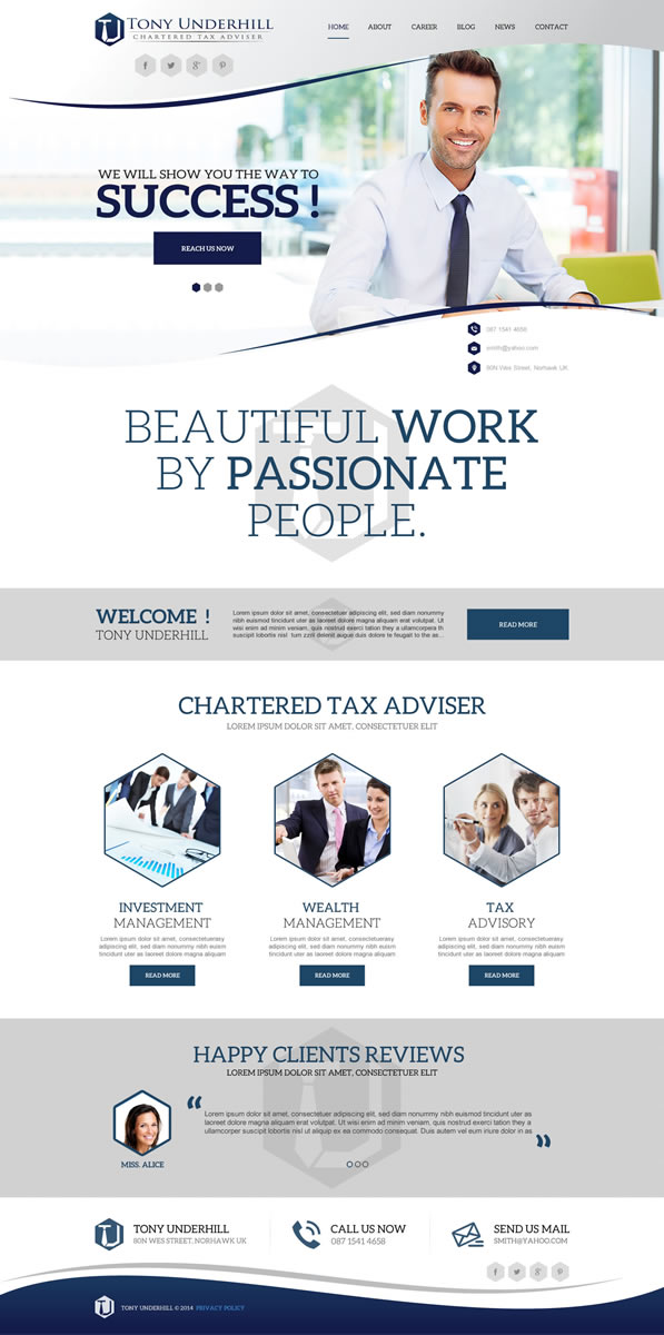 Diseño Web por Behriatech para este proyecto | Diseño #5186162