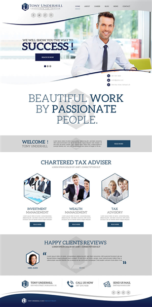 Web Design par Behriatech pour ce projet | Design : #5186162