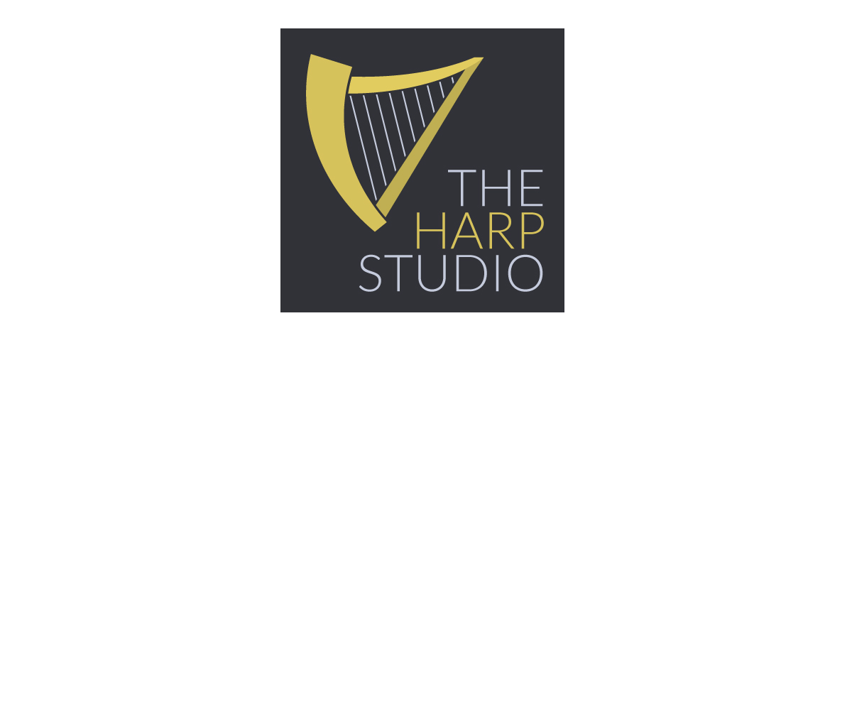 Logo Design by Slobodan Cagic for The Harp Studio | Design #5199633