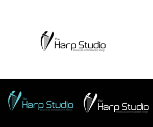 Logo Design by uk for The Harp Studio | Design #5190720