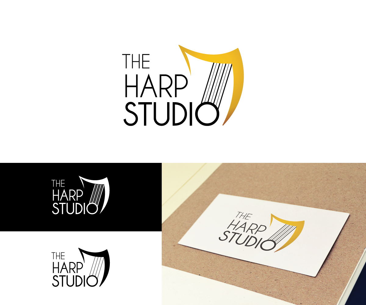 Logo Design by Luc1ano for The Harp Studio | Design #5233666