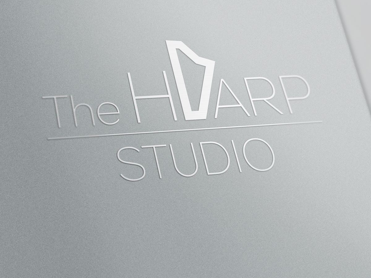 Logo Design by JATOF for The Harp Studio | Design #5209096