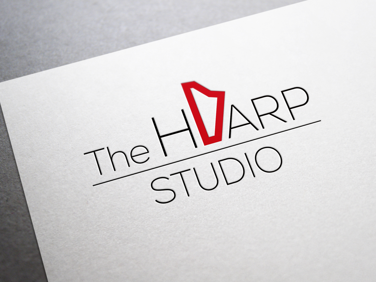 Logo Design by JATOF for The Harp Studio | Design #5209097