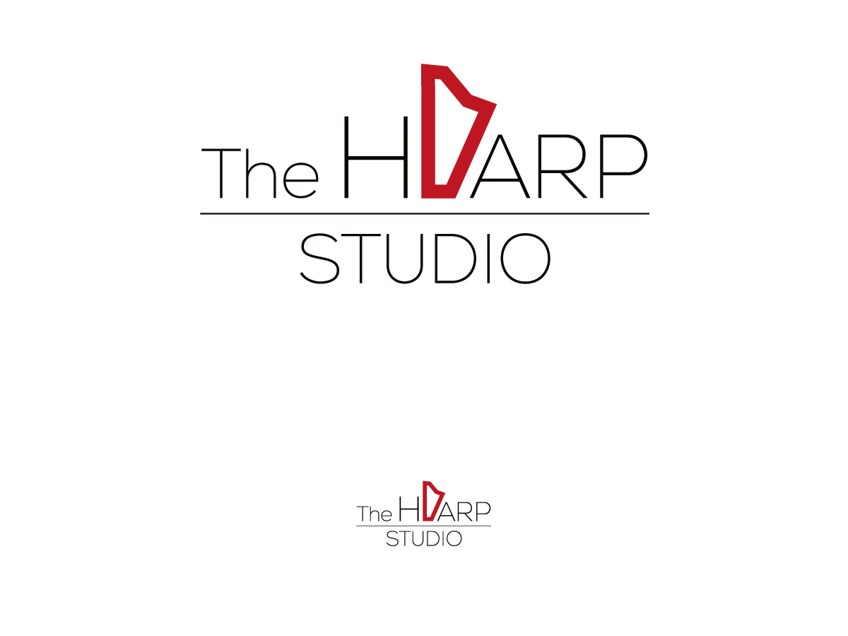Logo Design by JATOF for The Harp Studio | Design #5209107