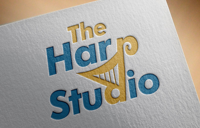 Logo Design by Logoziner for The Harp Studio | Design #5231155
