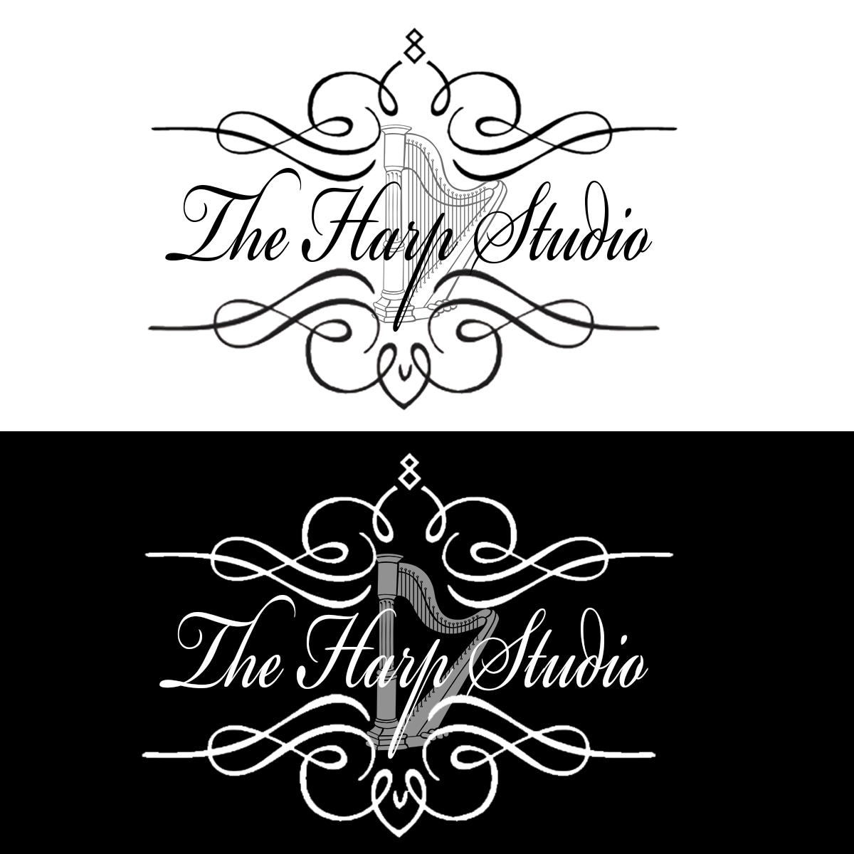 Logo Design by iamwolf13666 for The Harp Studio | Design #5258375