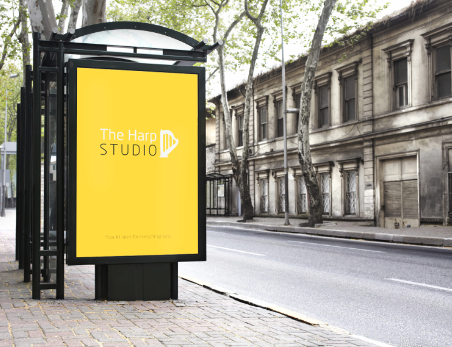 Logo Design by susanasantos for The Harp Studio | Design #5257809