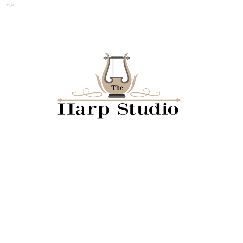 Diseño de Logo por instudio para The Harp Studio | Diseño #5269676