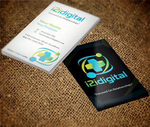 State of the art digital healthcare company needs amazing business cards | Business Card Design by MT
