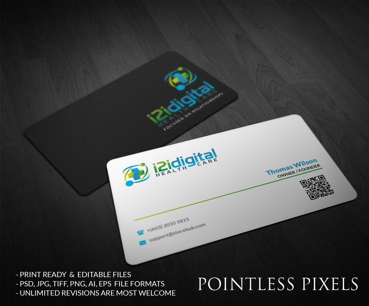 Diseño de Tarjeta de Presentación por Pointless Pixels India para este proyecto | Diseño #5170934