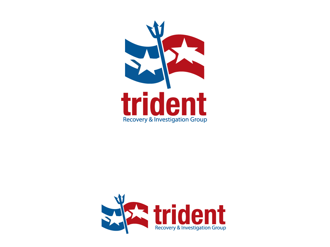 Logo-Design von Colorflix™ für Trident Recovery & Investigations Group, LLC | Design #5176412