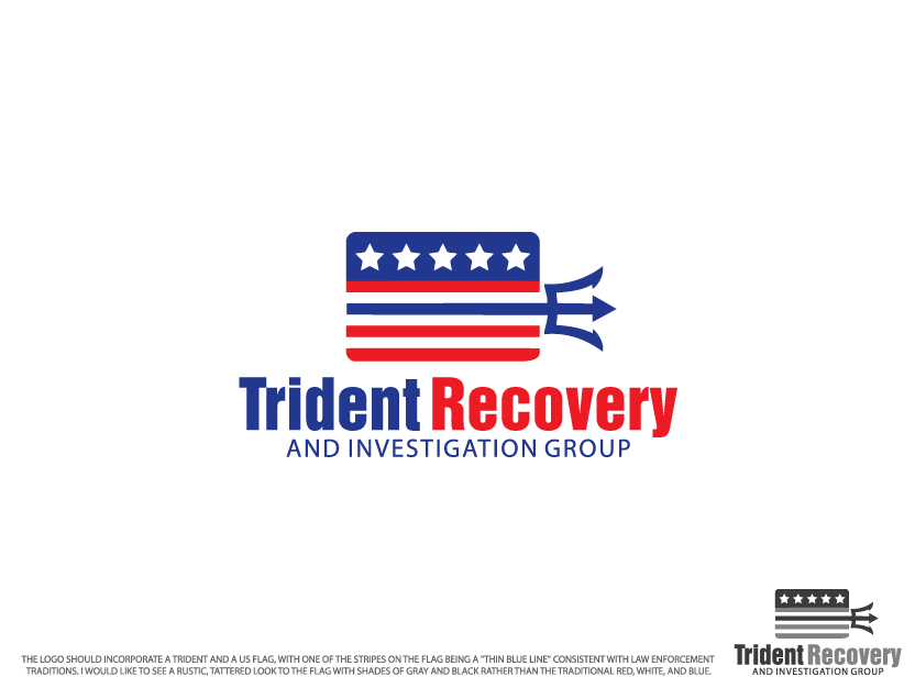 Logo Design by Colorflix™ for Trident Recovery & Investigations Group, LLC | Design #5176422
