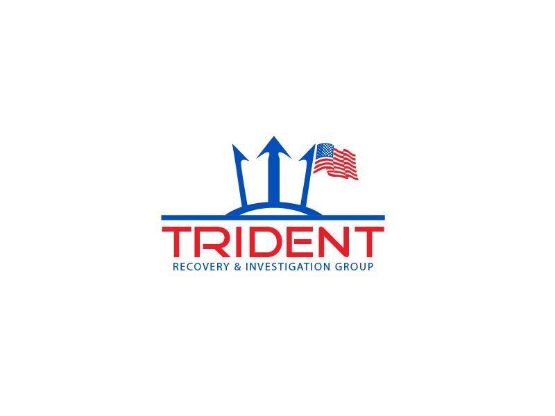 Logo-Design von Colorflix™ für Trident Recovery & Investigations Group, LLC | Design #5177133