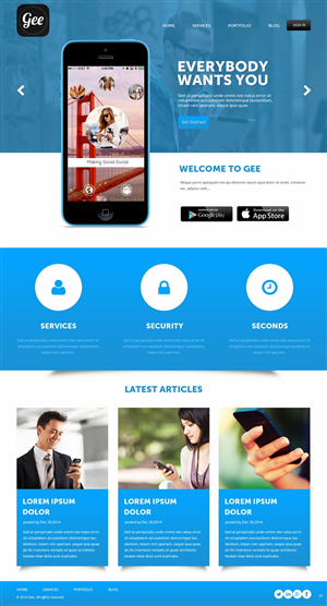 Web Design by pb for Evolute | Design: #5178300