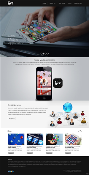 Web Design by pb for Evolute | Design: #5178369