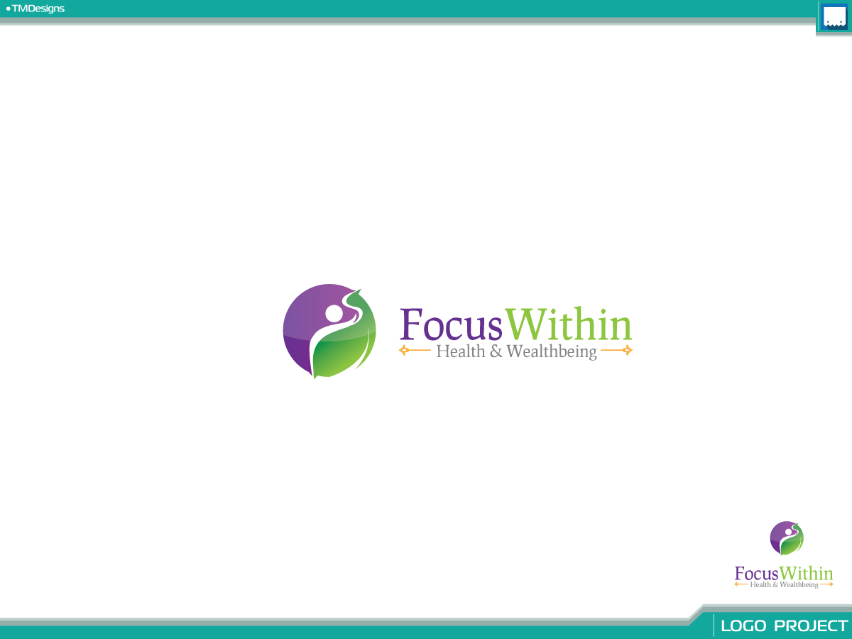 Logo-Design von ARTMD für Focus Within Health & Wellbeing | Design #5250759