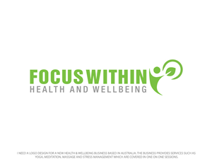 Logo Design by Colorflix™ for Focus Within Health & Wellbeing | Design: #5192363