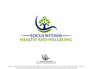 Logo Design by Colorflix™ for Focus Within Health & Wellbeing | Design: #5192370