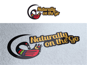 Naturally on the Go or any short variation | Logo Design by MIM design