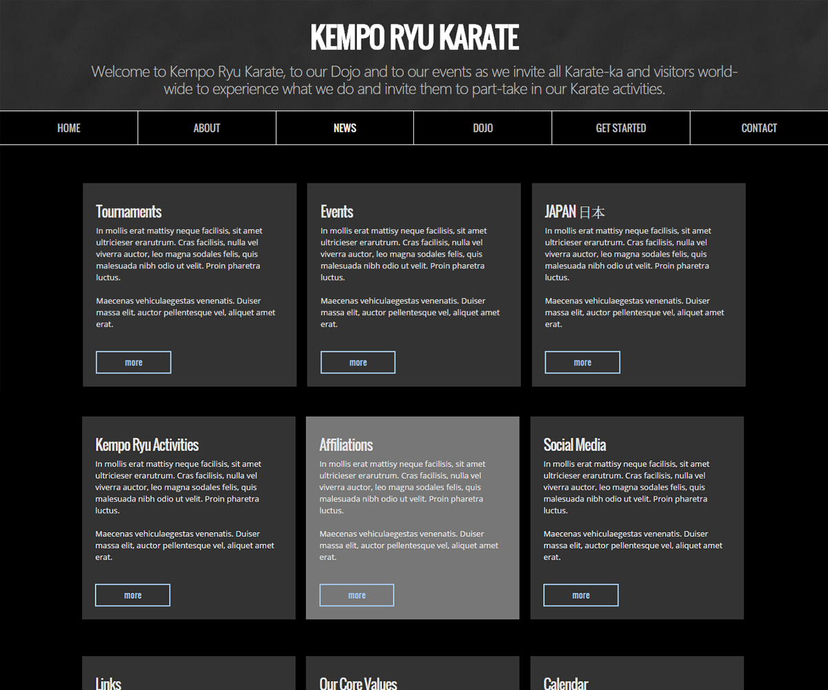 Diseño Web por Richard Proffitt para este proyecto | Diseño #5368406