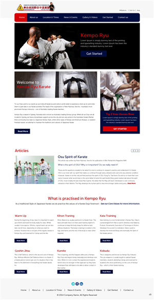 Web Design by pb for this project | Design: #5368629