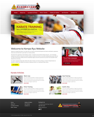 Web Design by pb for this project | Design: #5368635