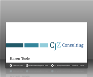Business card for new business - financial management | Diseño de Tarjeta de Presentación por CG PRITAM