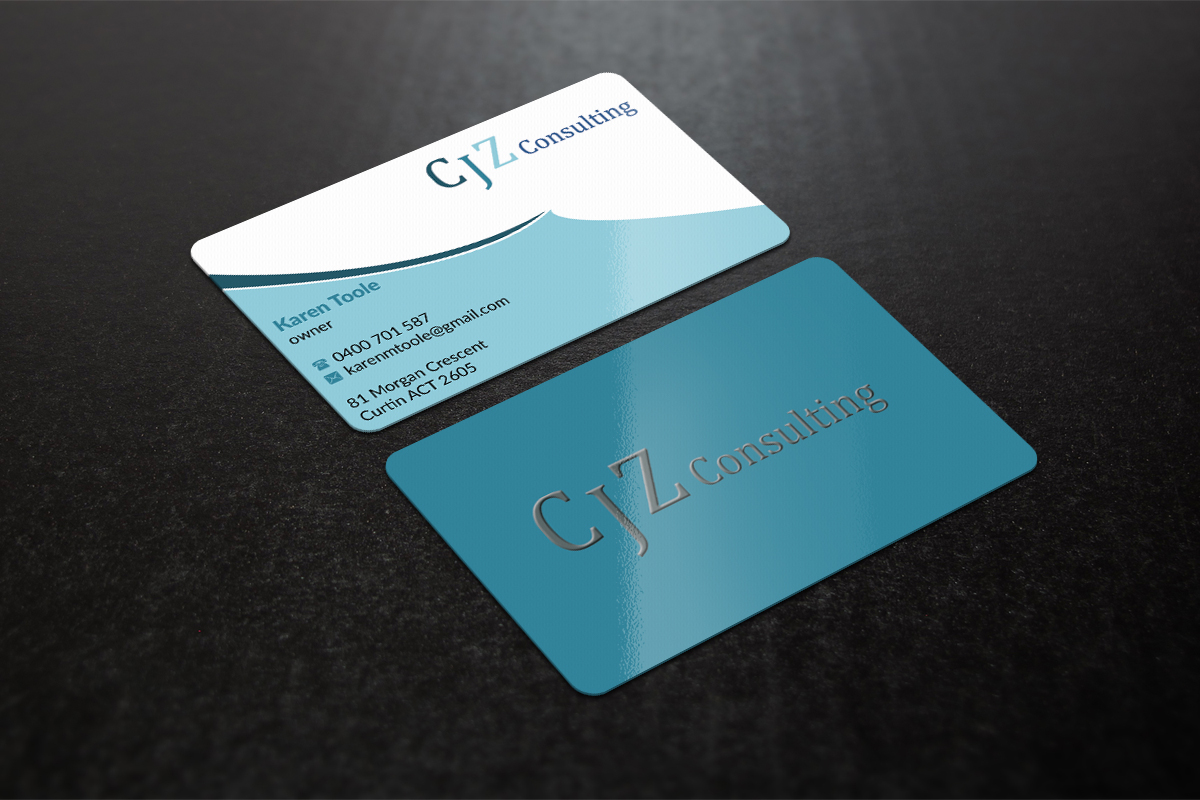 Professional, Feminine, Government Business Card Design for a Company