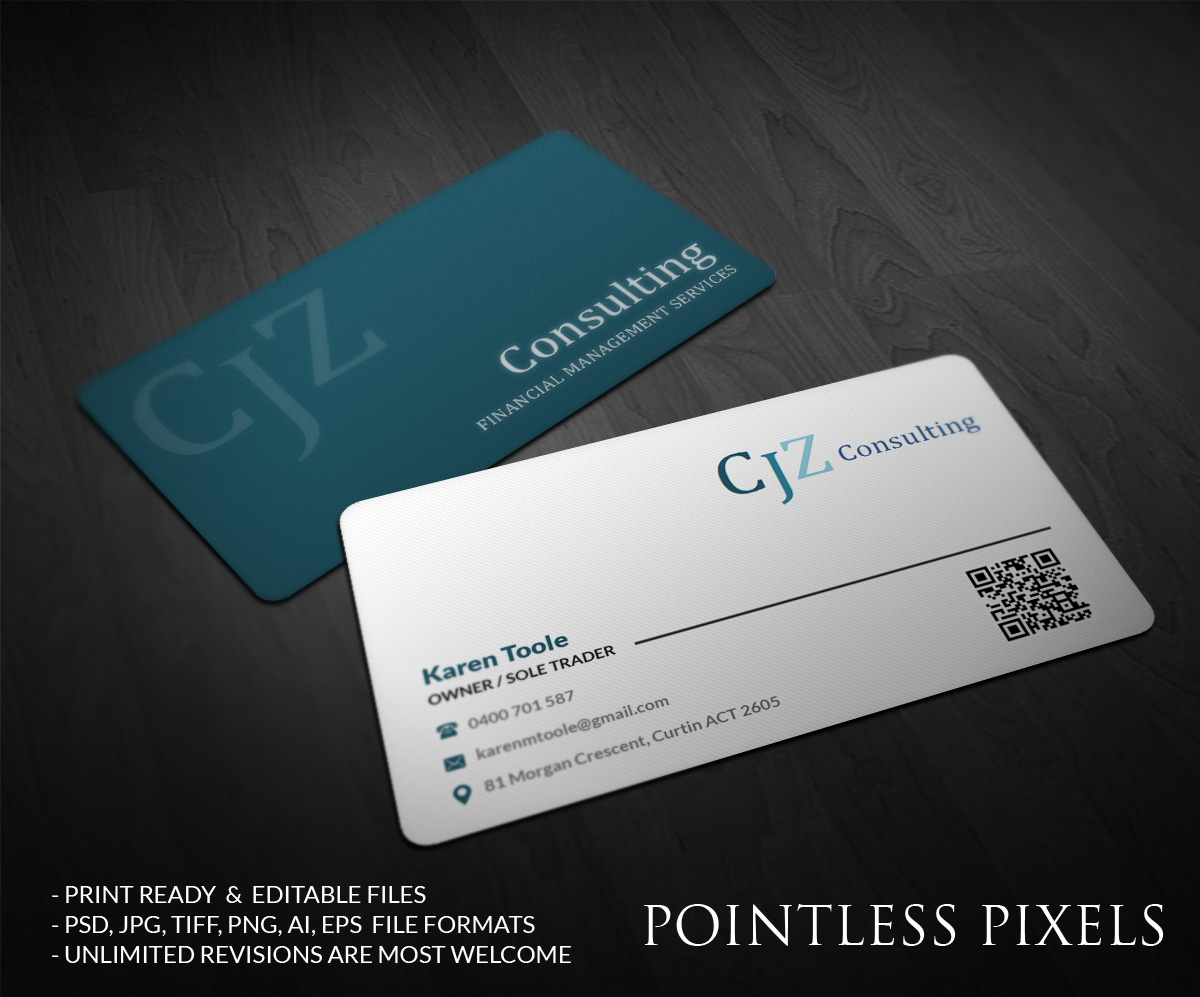 Visitenkarten-Design von Pointless Pixels India für dieses Projekt | Design #5182090