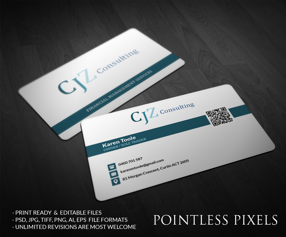 Business Card Design by Pointless Pixels India for this project | Design #5182097