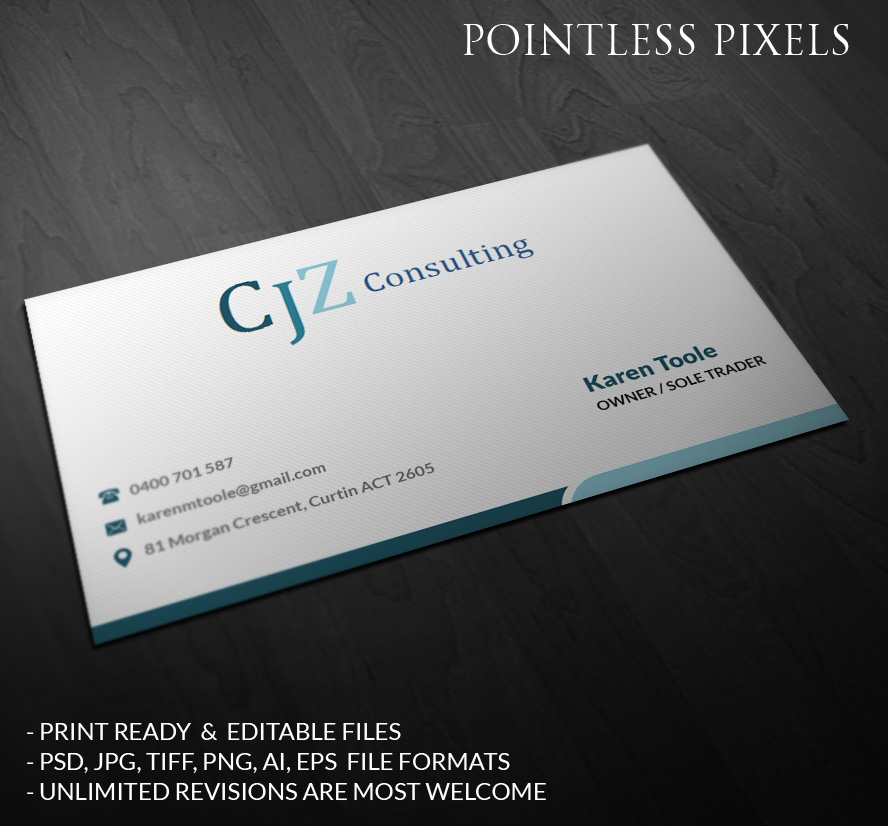 Business Card Design by Pointless Pixels India for this project | Design #5182131
