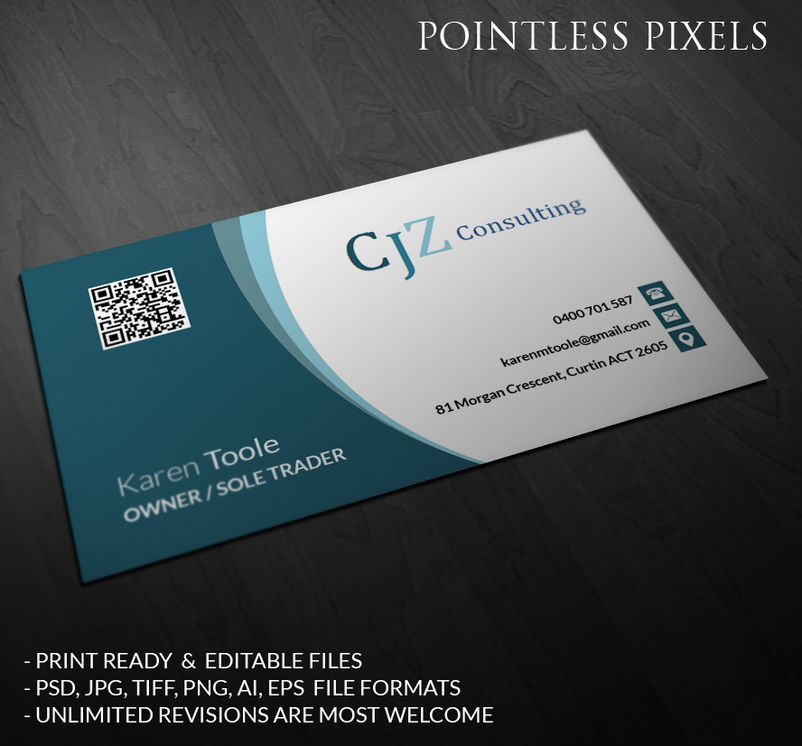 Business Card Design by Pointless Pixels India for this project | Design #5182193