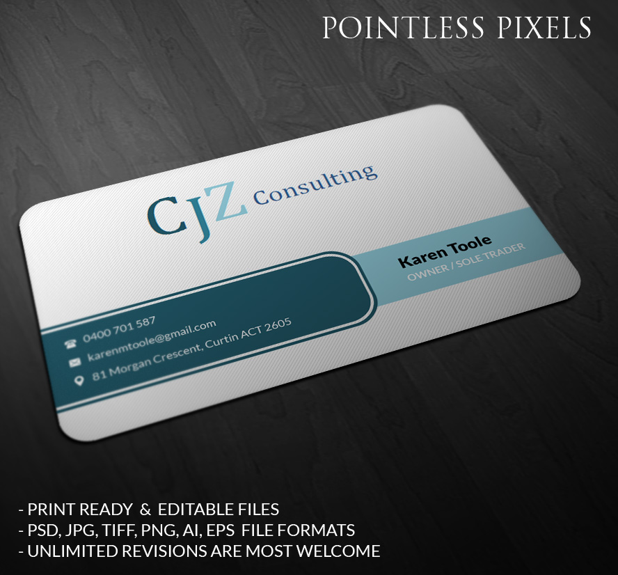 Business Card Design by Pointless Pixels India for this project | Design #5182209