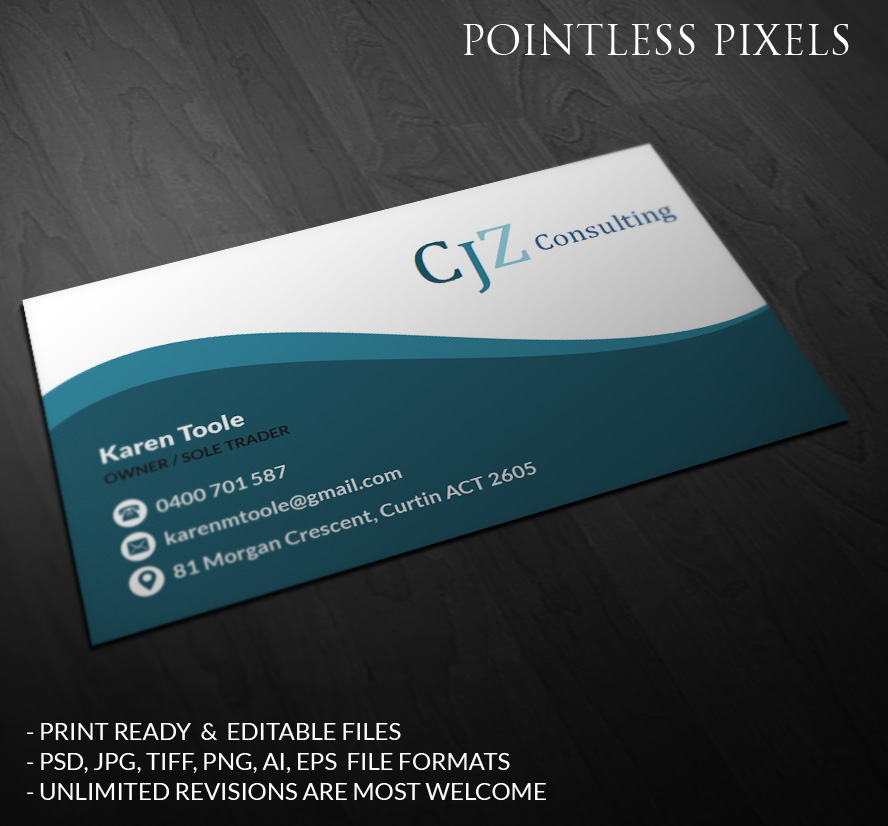 Business Card Design by Pointless Pixels India for this project | Design #5188971