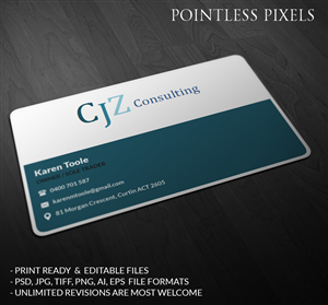 Business card for new business - financial management | Diseño de Tarjeta de Presentación por Pointless Pixels India