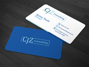 Business card for new business - financial management | Business Card Design by kaatem