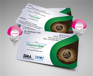 Business Card Design by subhagd80 for this project | Design: #5171495