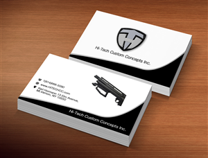 Diseño de Tarjeta de Presentación por Lanka Ama para Hi-Tech Custom Concepts Inc. | Diseño: #5174217