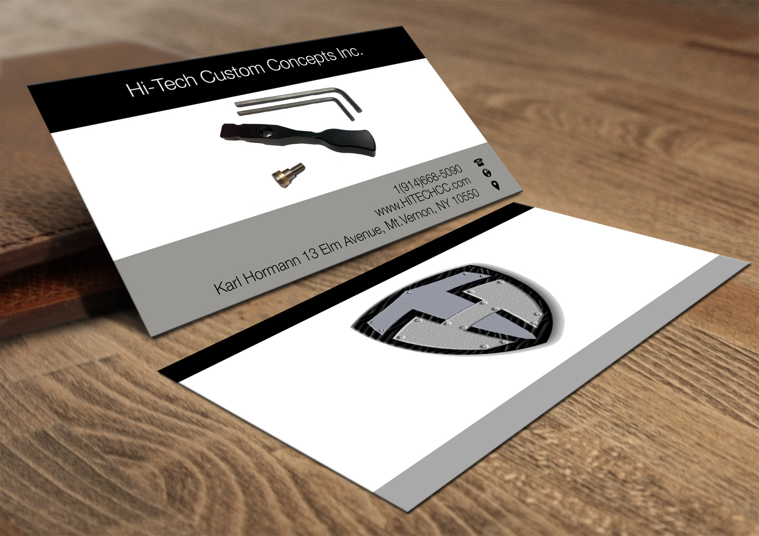 Business Card Design by Lanka Ama for Hi-Tech Custom Concepts Inc. | Design #5174221