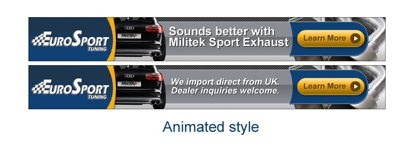 Banner-Design von DesignXyz für EuroSport Tuning | Design #1746804