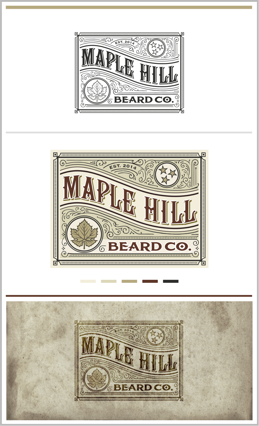 Logo-Design von  Raicho für Maple Hill Beard Company | Design: #5233053