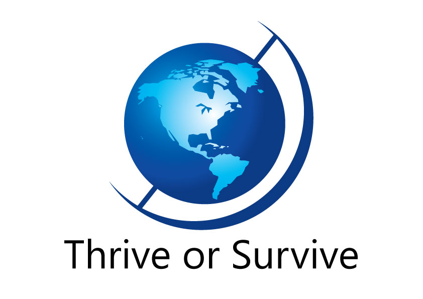 Logo-Design von kuzanata für Thrive or Just Survive, LLC | Design #5172773