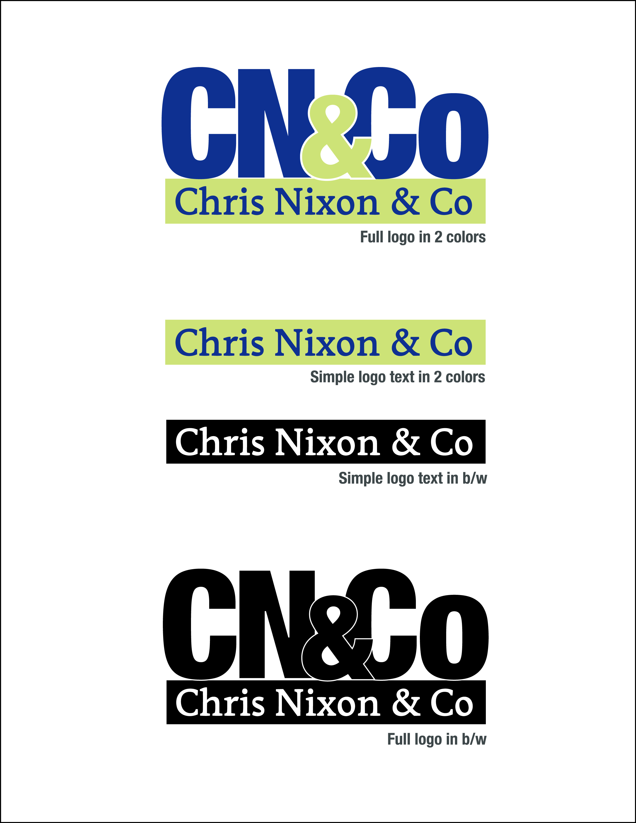 Diseño de Logo por Julius Reque para Chris Nixon & Co | Diseño #6910