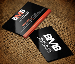 Visitenkarten-Design von nuhanenterprise für BMB Training and Development LLC | Design #5181831